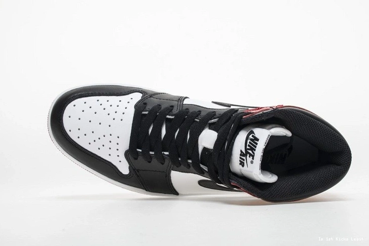 Toe 555088-125 OG Air Black 1 Retro Jordan High 1107